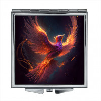 ZER2-0230 Складное зеркало квадратное Феникс