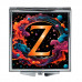 ZER2-0524 Складное зеркало квадратное Z