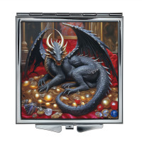 ZER2-0548 Складное зеркало квадратное Сокровища драконов