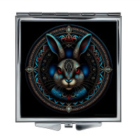 ZER2-0674 Складное зеркало квадратное Заяц