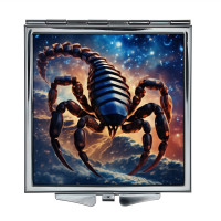 ZER2-0745 Складное зеркало квадратное Скорпион
