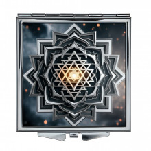 ZER2-0790 Складное зеркало квадратное Узор