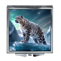 ZER2-0928 Складное зеркало квадратное Дикая кошка