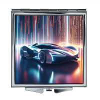 ZER2-1195 Складное зеркало квадратное Спортивное авто