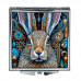 ZER2-1218 Складное зеркало квадратное Заяц