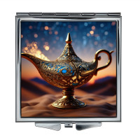 ZER2-1409 Складное зеркало квадратное Лампа Аладдина