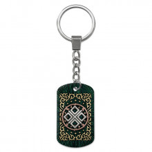 ZHB-0123 Брелок-жетон славянский Макошь