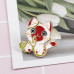 ZN044 Значок Котёнок 25х28мм